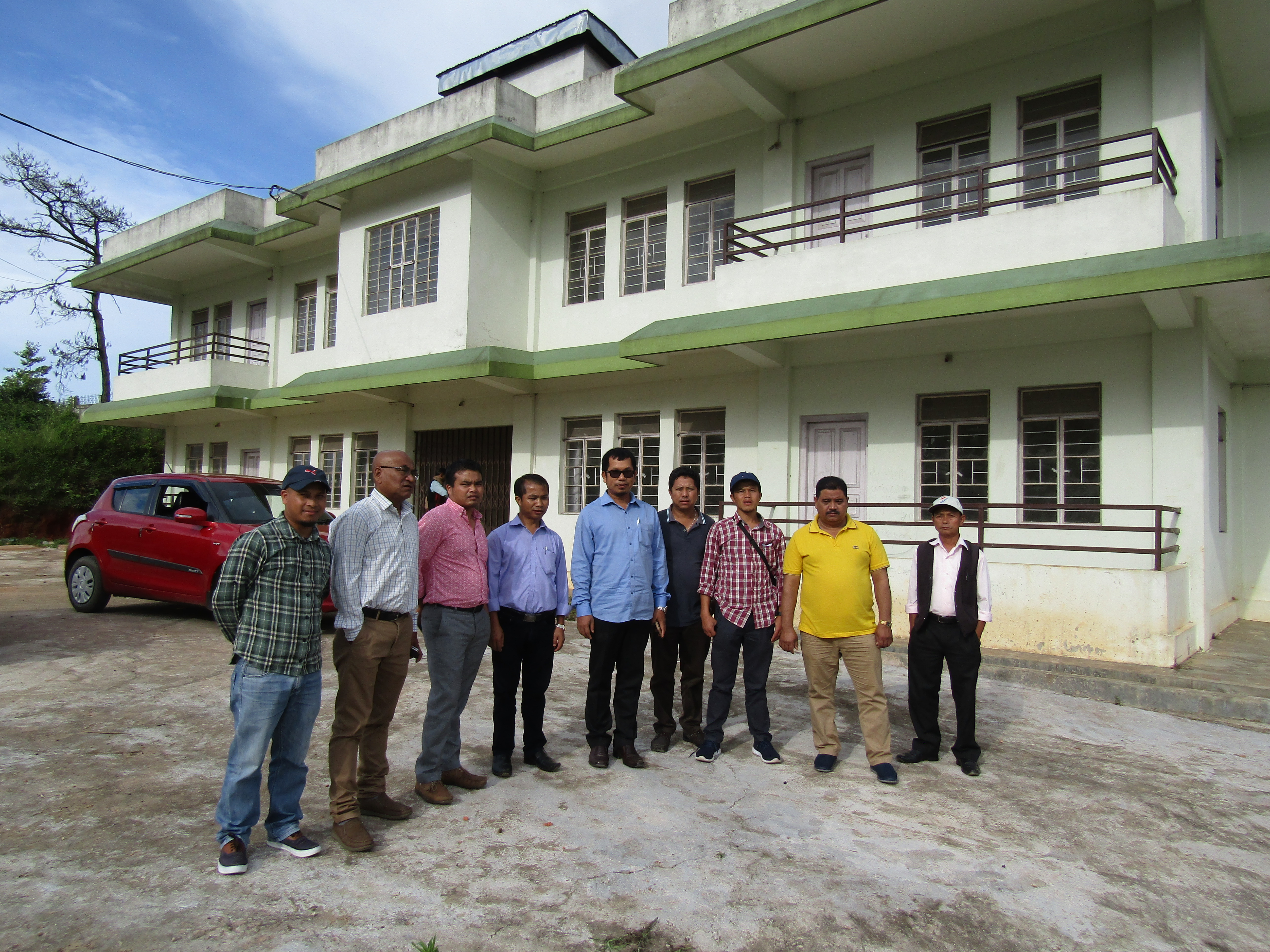 Inauguration event for a Directorate of Housing project