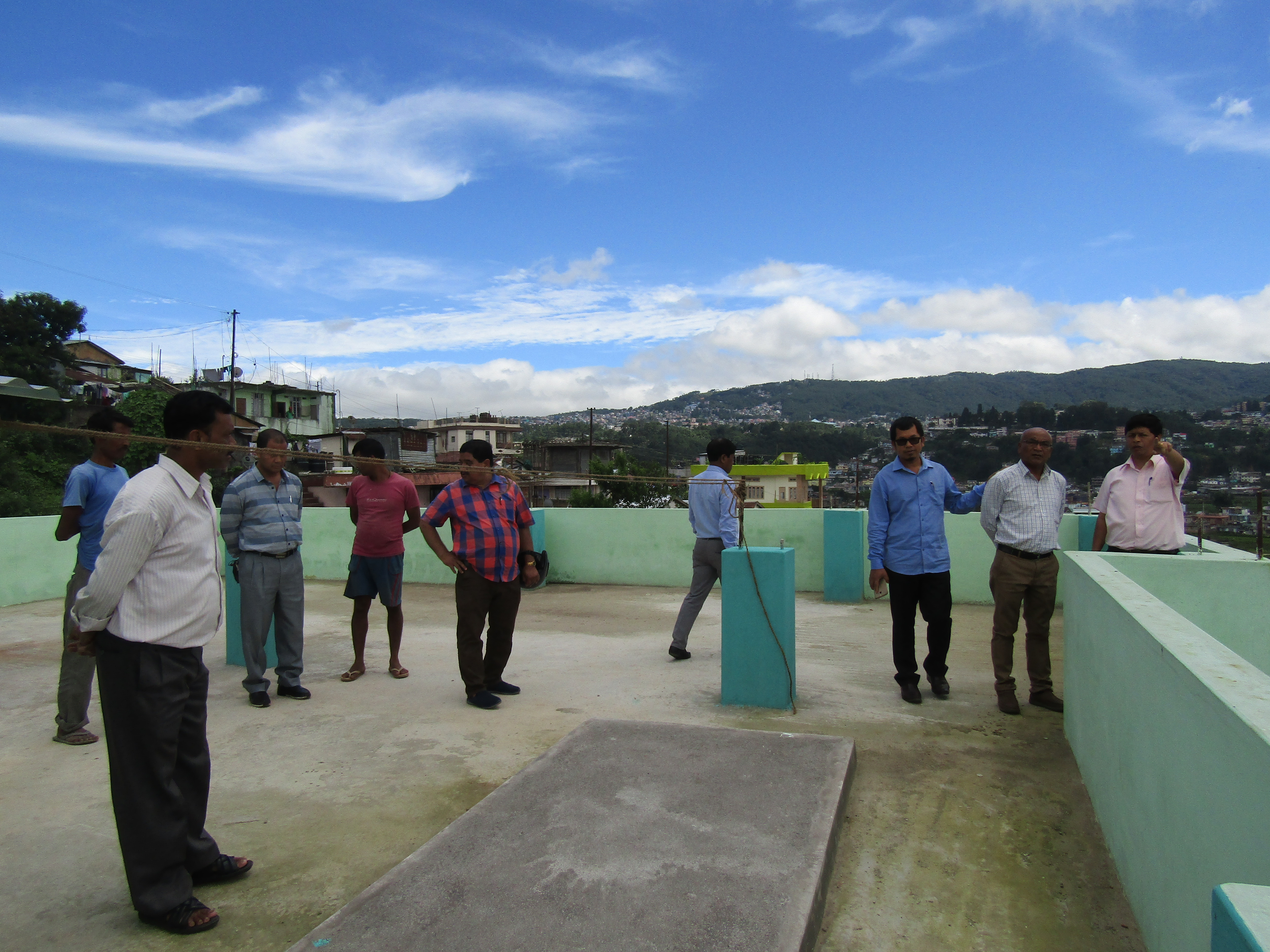 Beneficiary meeting and interaction with housing scheme recipients